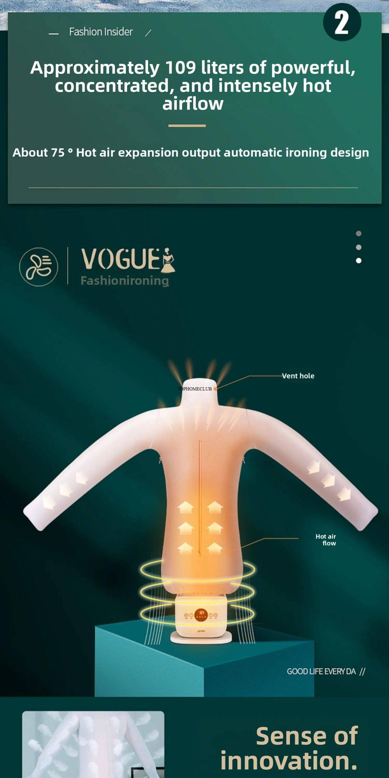 Fully Automatic Human-Shaped Garment Steamer