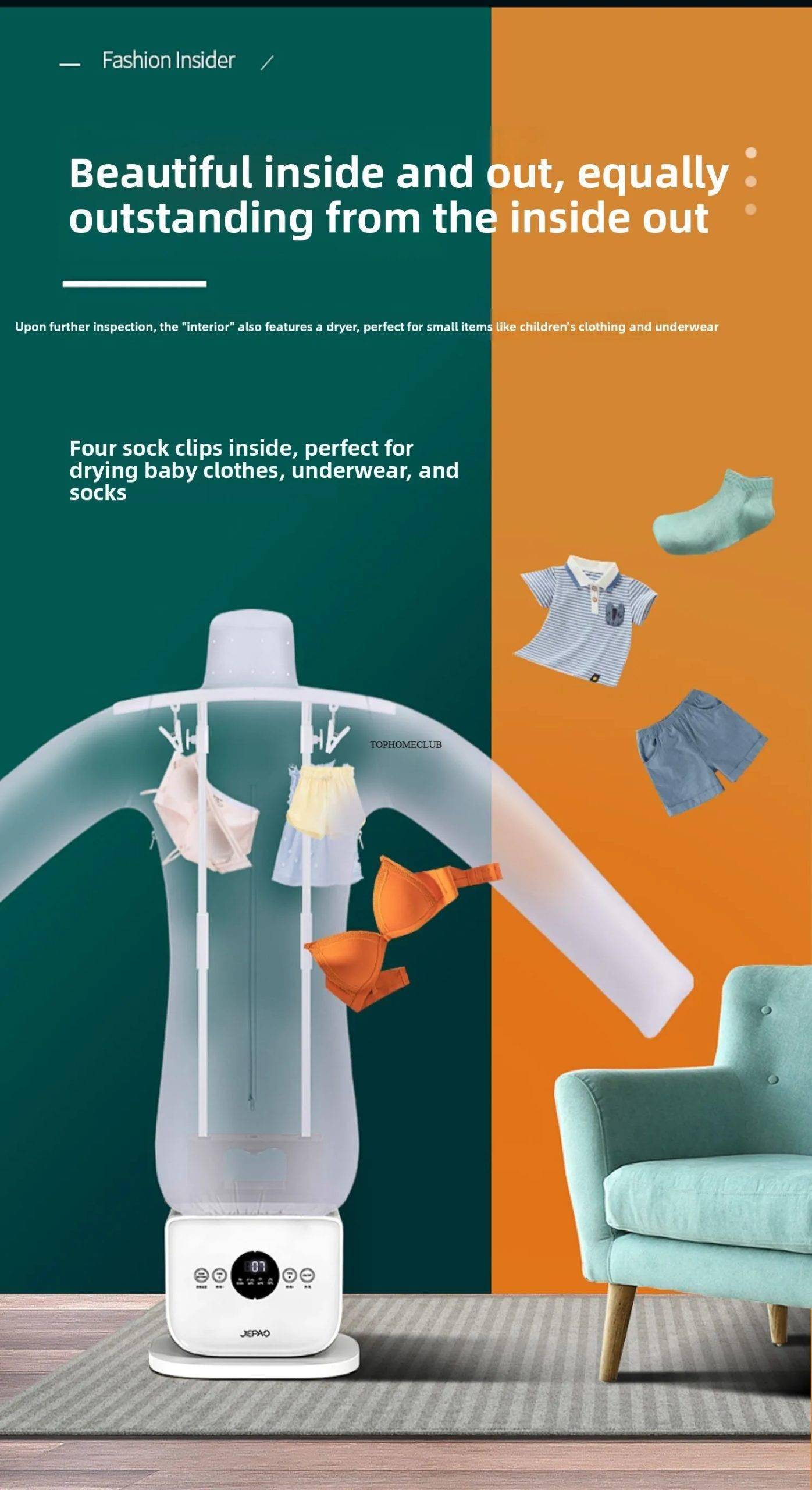 Fully Automatic Human-Shaped Garment Steamer