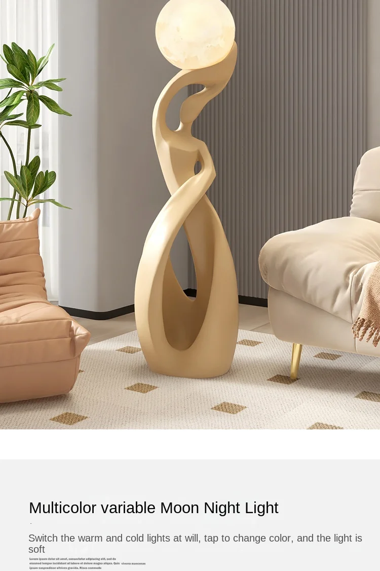 Home Decor Statue Abstract Art Ornaments Nordic Living Room