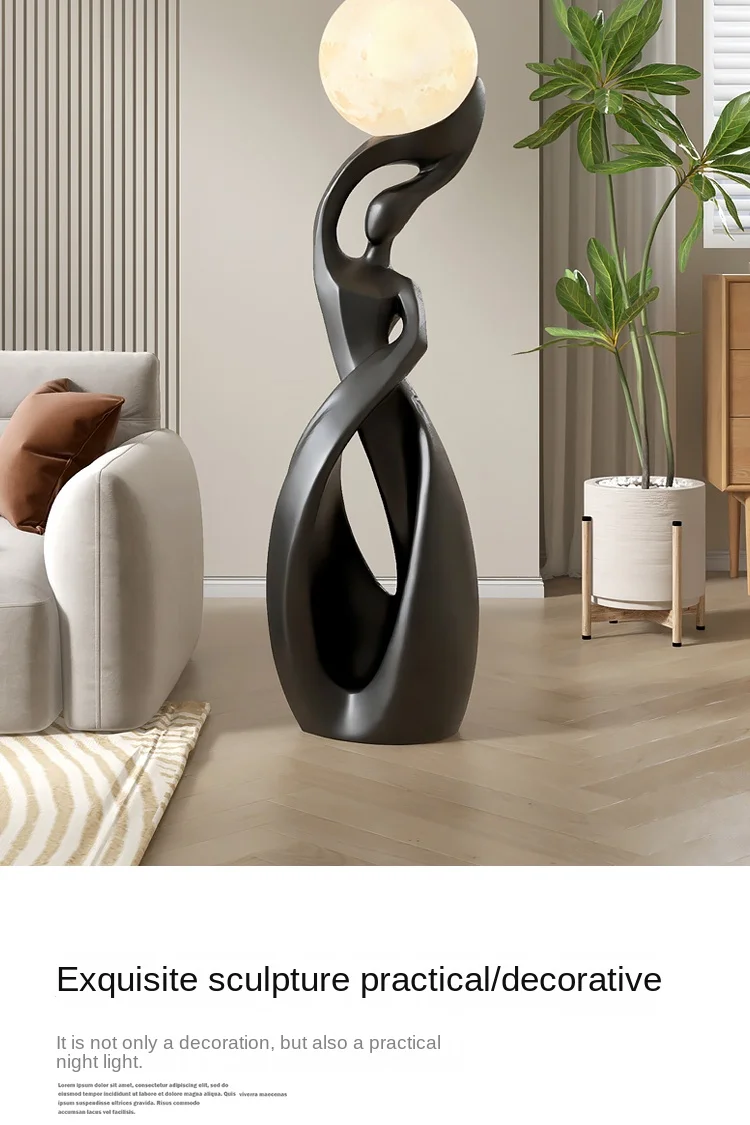 Home Decor Statue Abstract Art Ornaments Nordic Living Room