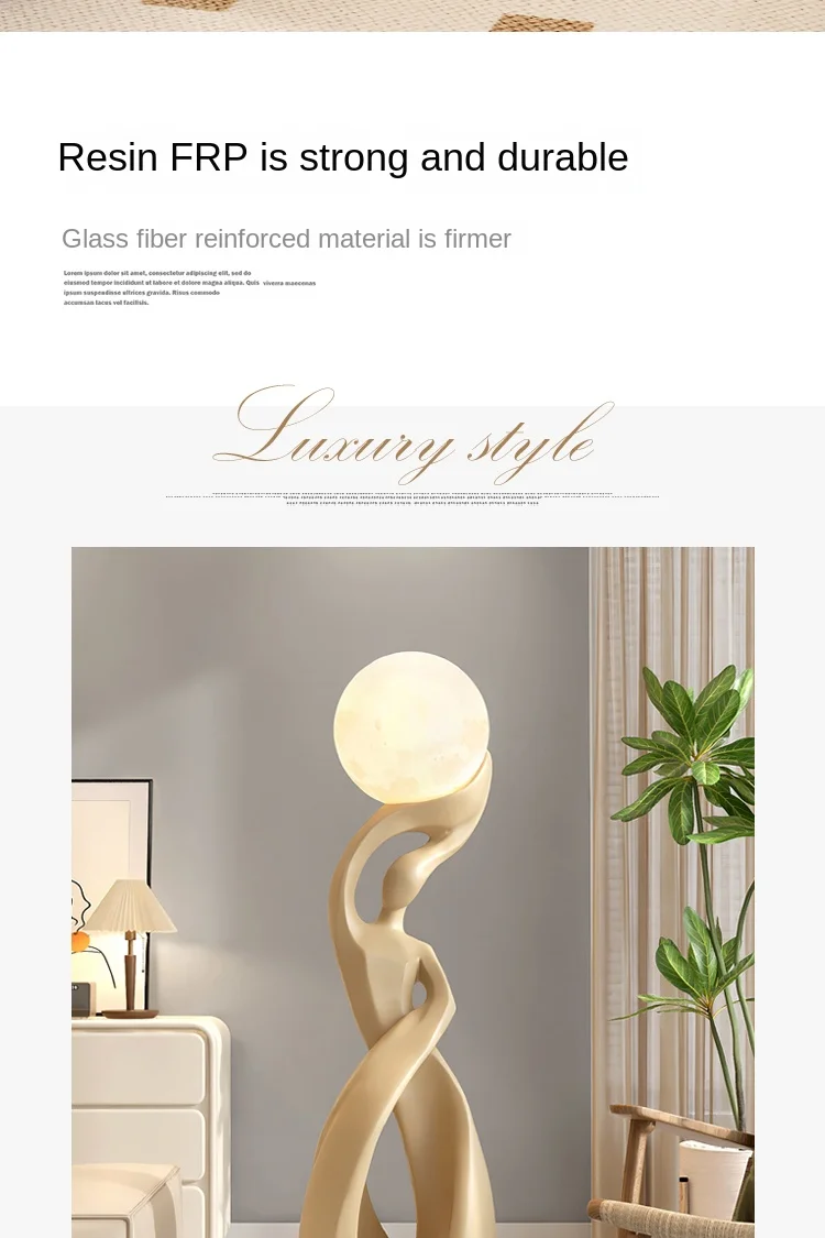 Home Decor Statue Abstract Art Ornaments Nordic Living Room