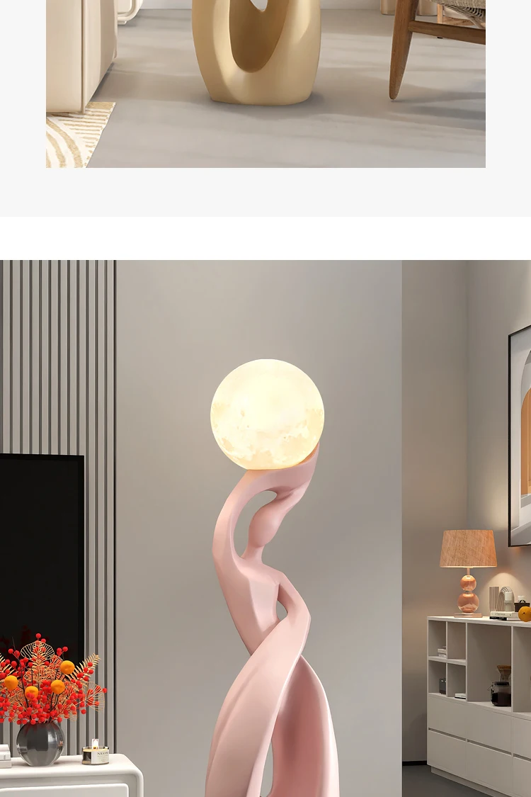 Home Decor Statue Abstract Art Ornaments Nordic Living Room