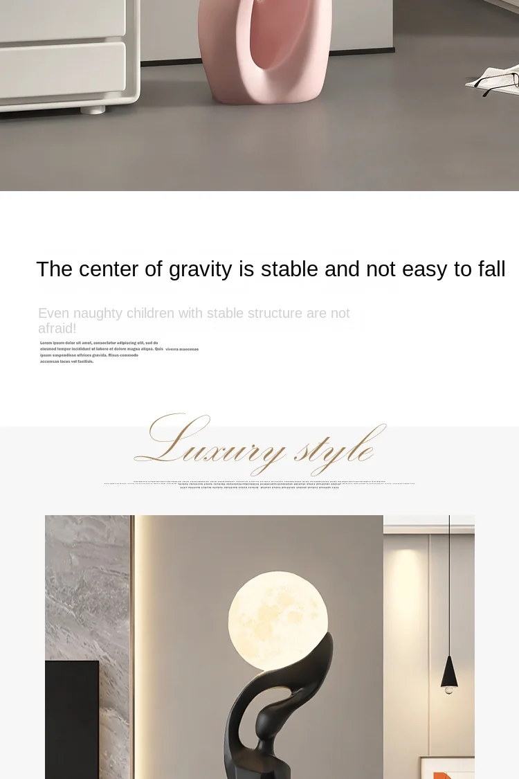 Home Decor Statue Abstract Art Ornaments Nordic Living Room