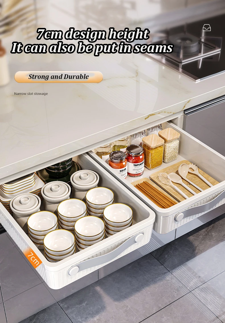 Kitchen Sliding Drawer with Slide Rail Kitchen Sliding Drawer with Slide Rail