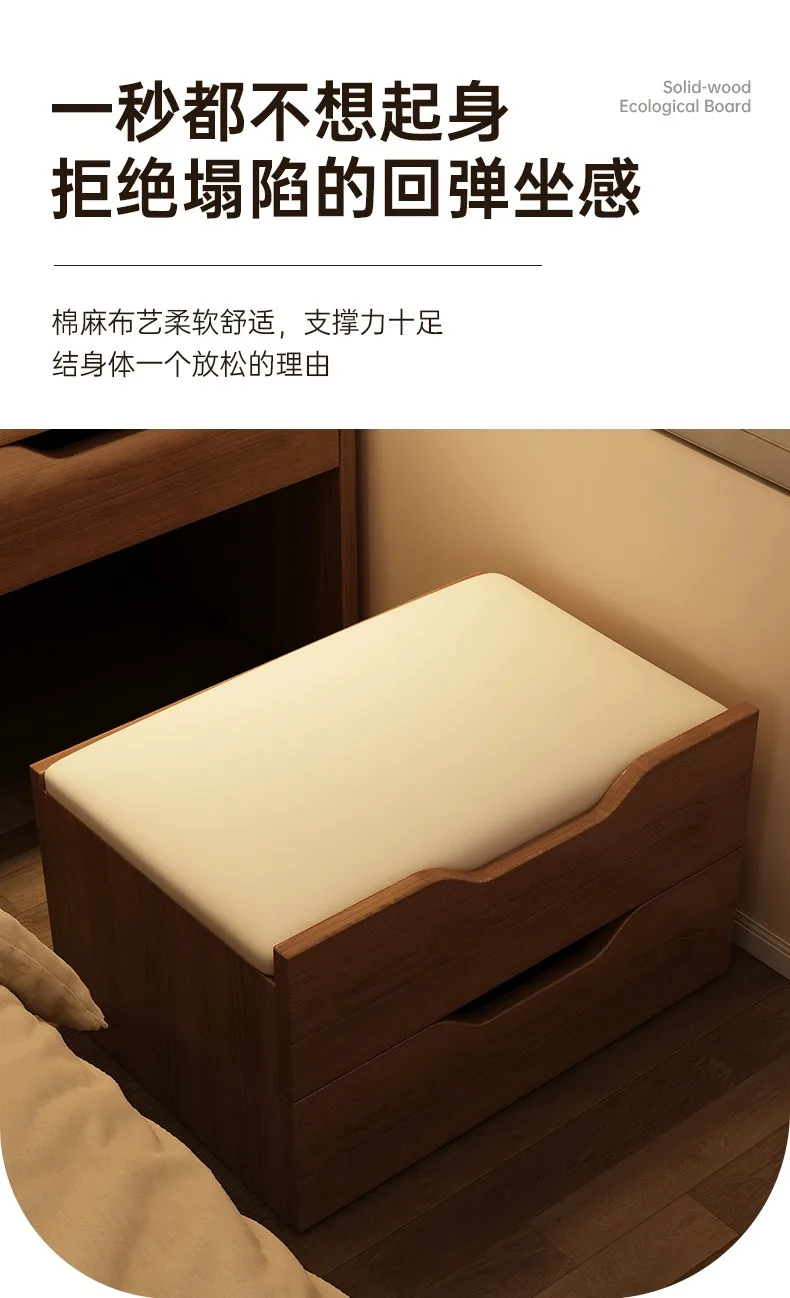 Lamp Modern Bedside Table Elegant Mid Century Premium Multi-functional Nightstands With Storage Vintage Table De Nuit Furnitures