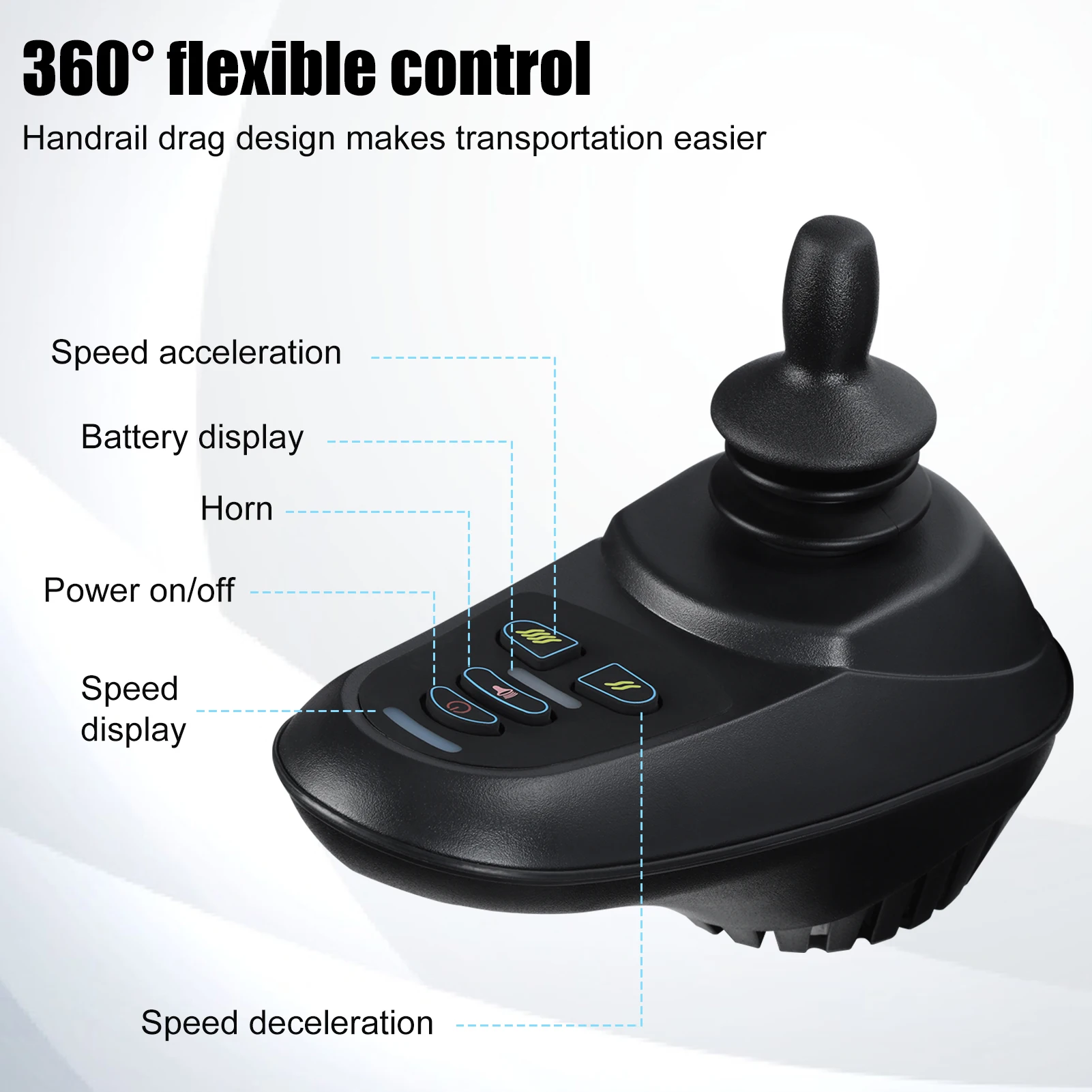 Lightweight Electric Wheelchair for Adults