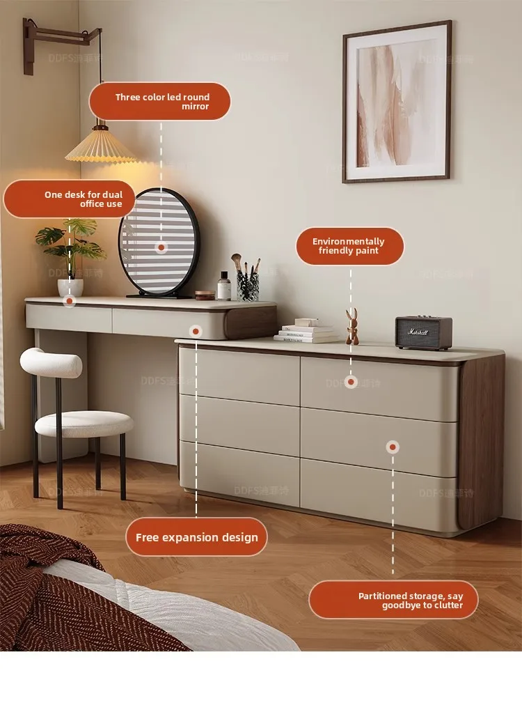 Luxury Dressing Table Cabinet Aesthetic