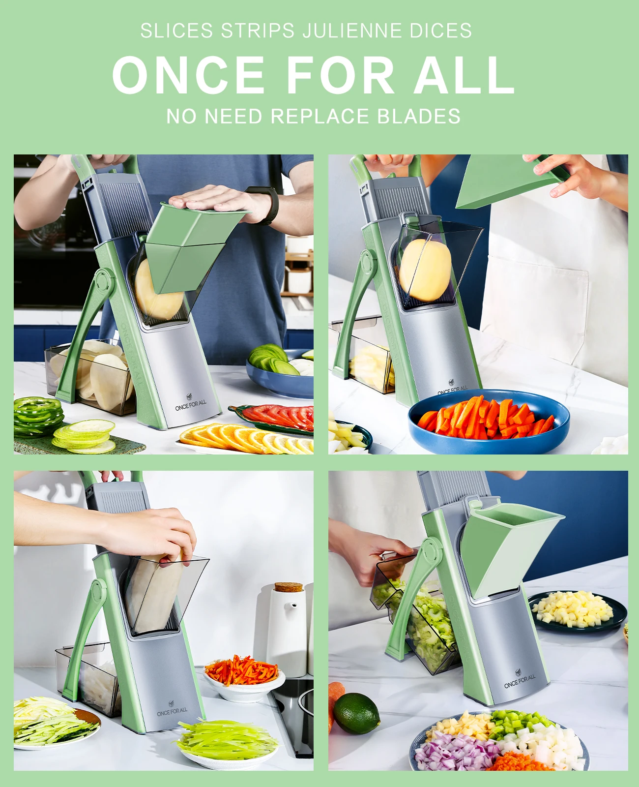 Mandoline for Cutting Professional Vegetables Lemon Slicing Salad Chopper Kitchen Tools