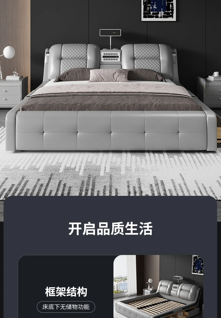 Girls Luxury Multifunctional Bed Comforter Modern Smart Monster Double Bed King Size Storage Camas De Dormitorio Home Furniture Girls Luxury Multifunctional Bed Comforter Modern Smart Monster Double Bed King Size Storage Camas De Dormitorio Home Furniture