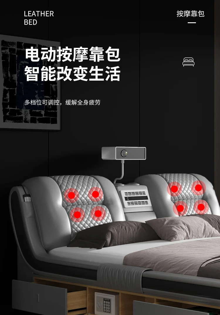 Girls Luxury Multifunctional Bed Comforter Modern Smart Monster Double Bed King Size Storage Camas De Dormitorio Home Furniture Girls Luxury Multifunctional Bed Comforter Modern Smart Monster Double Bed King Size Storage Camas De Dormitorio Home Furniture