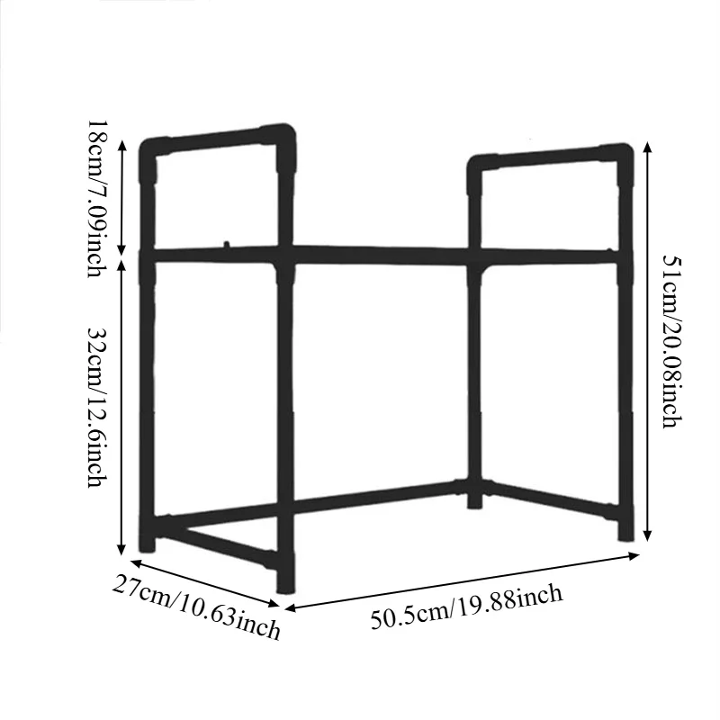 Multi-Purpose Kitchen Storage Rack