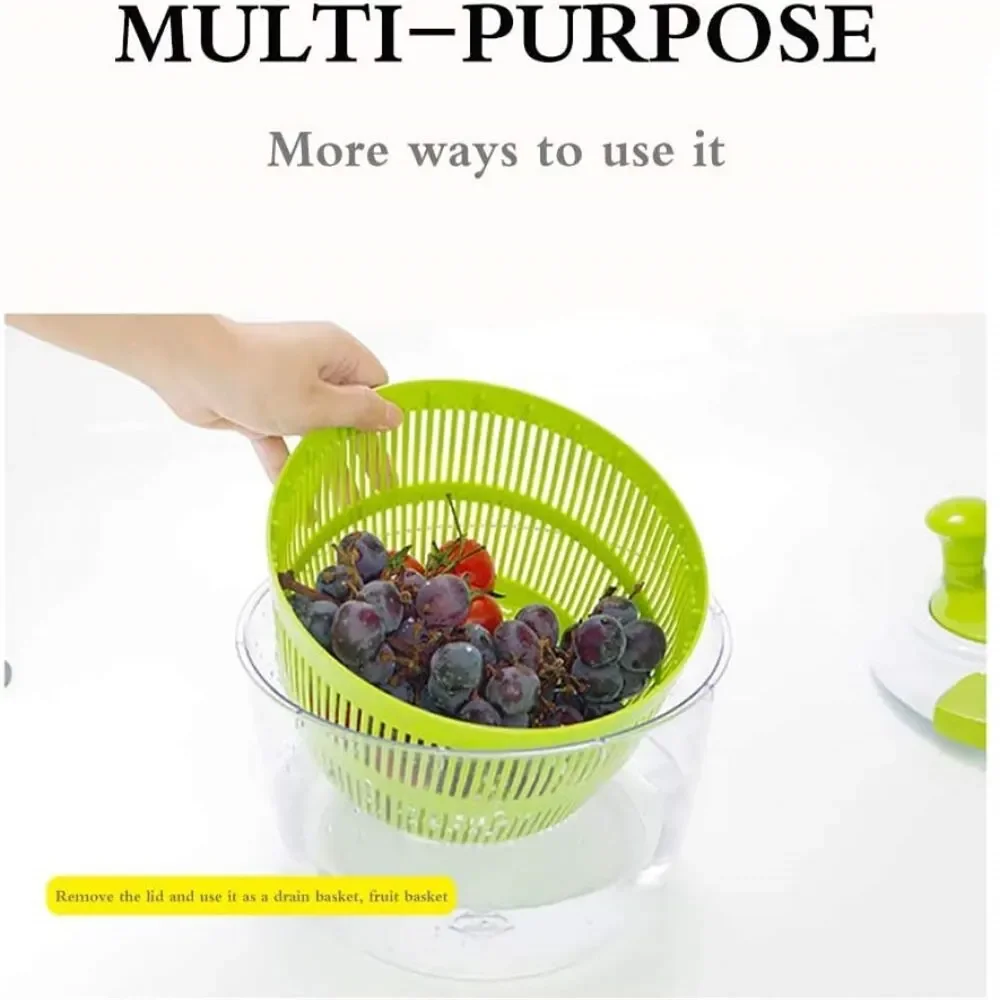 Multifunction Manual Salad Spinner