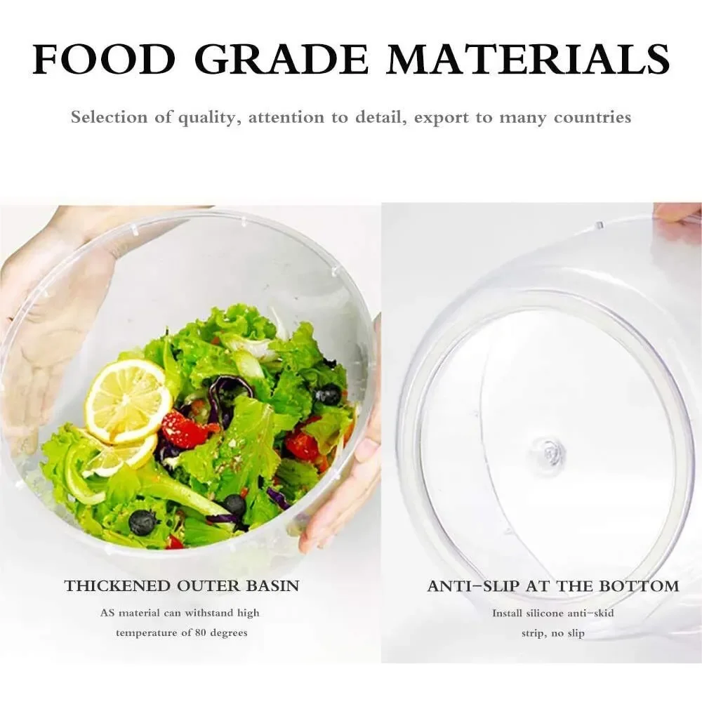 Multifunction Manual Salad Spinner