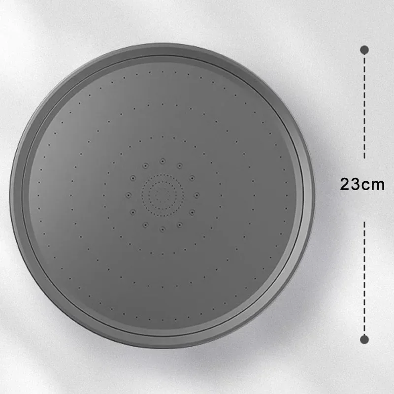 New 6 Modes Big Panel Large Flow Supercharge Rainfall Shower Head High Pressure Top Rain Shower Faucet Bathroom Accessories