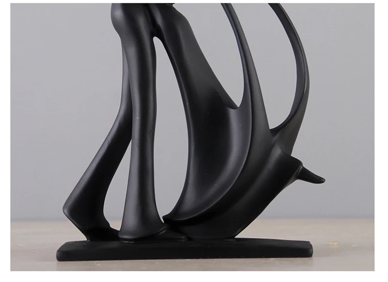 Nordic Art Dancing Couple Resin Figure