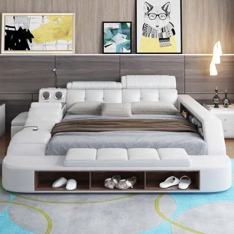 Nordic Style Double Bed MODERN FURNITURES Nordic Style Double Bed MODERN FURNITURES