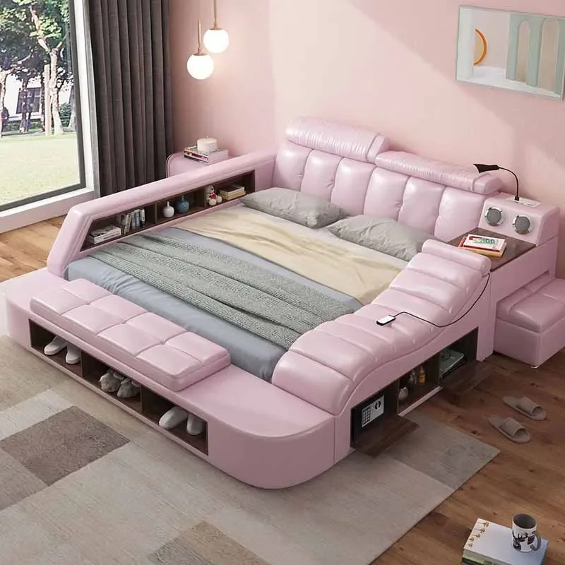 Nordic Style Double Bed MODERN FURNITURES Nordic Style Double Bed MODERN FURNITURES