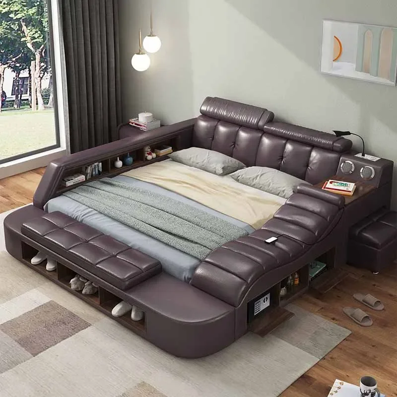 Nordic Style Double Bed MODERN FURNITURES Nordic Style Double Bed MODERN FURNITURES