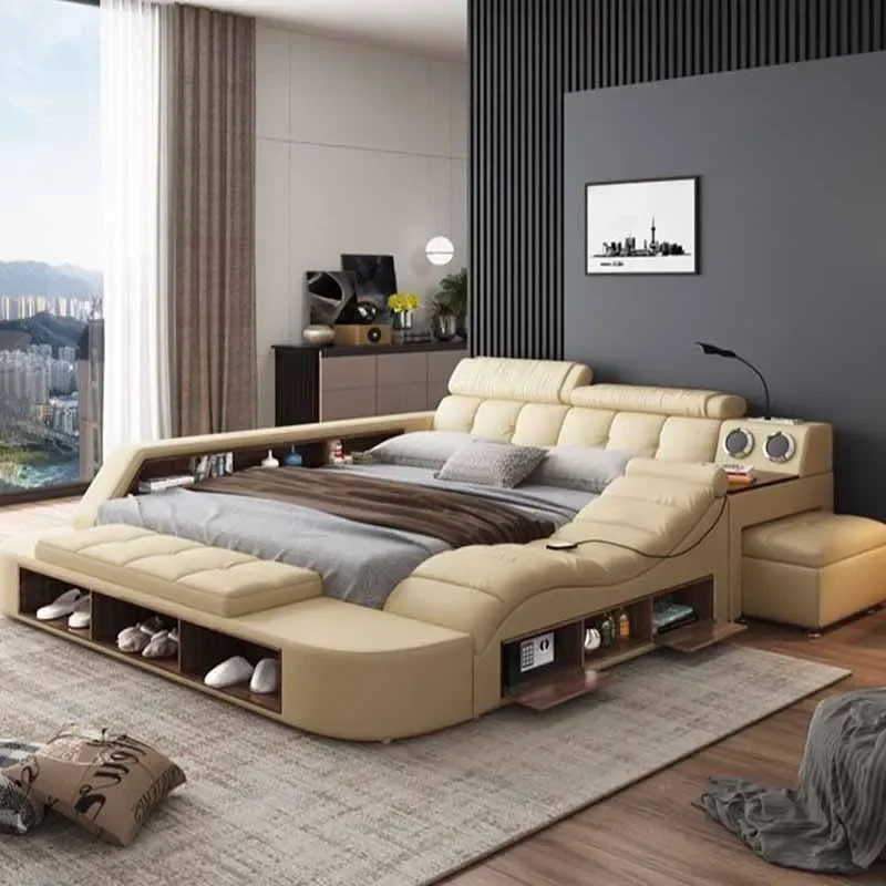 Nordic Style Double Bed MODERN FURNITURES Nordic Style Double Bed MODERN FURNITURES