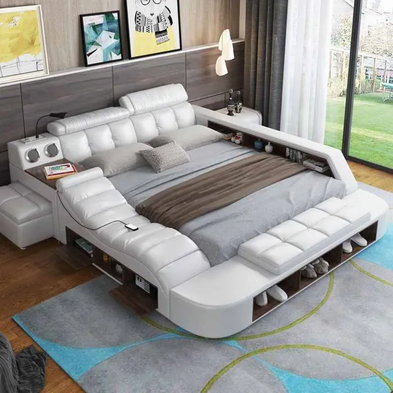 Nordic Style Double Bed MODERN FURNITURES Nordic Style Double Bed MODERN FURNITURES