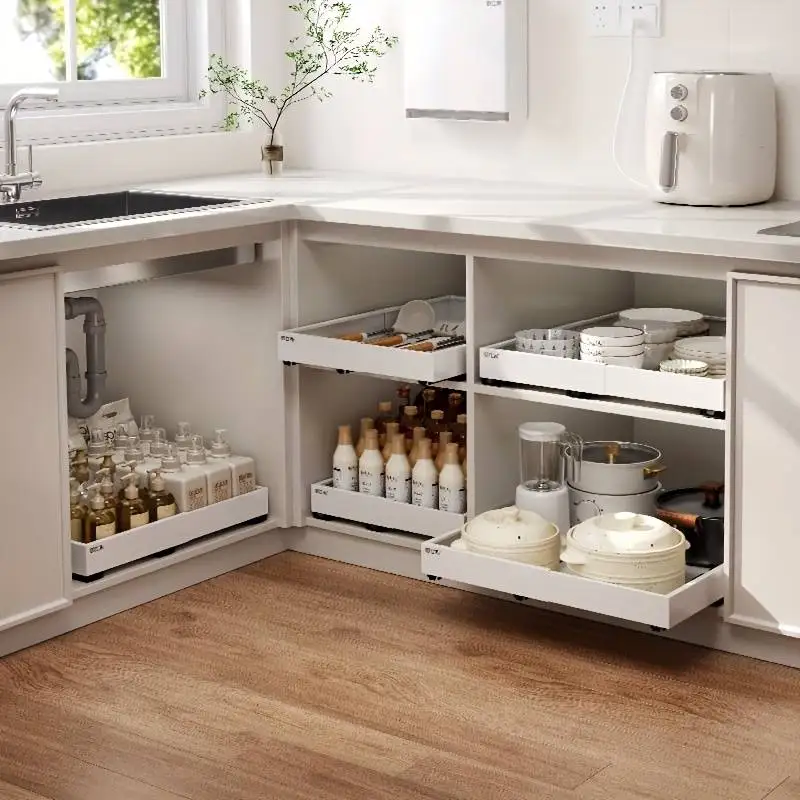 Pull Out Tray Organizer Kitchen Storage Rack Cabinet Expandable Under Sink Spice Boxes Silent Slide Drawer Style Bowl Dish Shelf Pull Out Tray Organizer Kitchen Storage Rack Cabinet Expandable Under Sink Spice Boxes Silent Slide Drawer Style Bowl Dish Shelf
