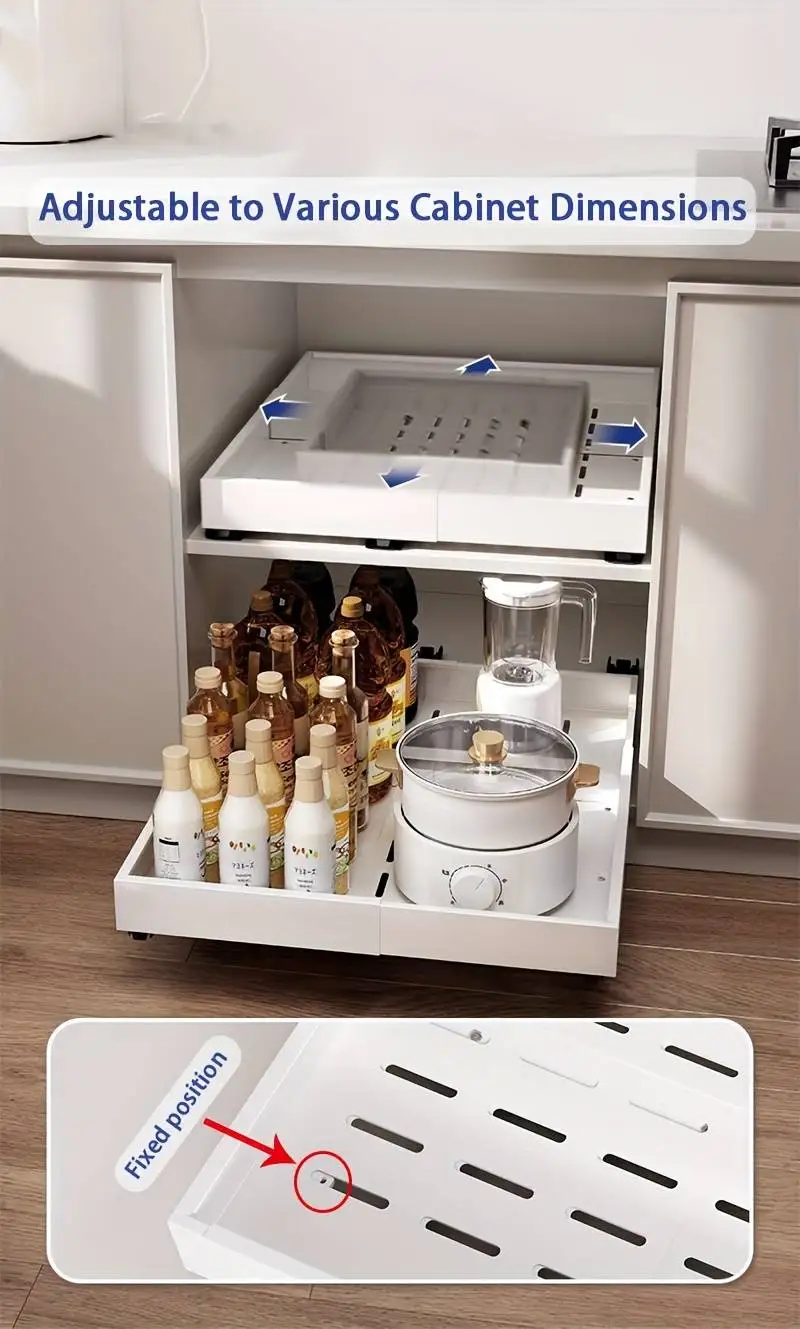 Pull Out Tray Organizer Kitchen Storage Rack Cabinet Expandable Under Sink Spice Boxes Silent Slide Drawer Style Bowl Dish Shelf Pull Out Tray Organizer Kitchen Storage Rack Cabinet Expandable Under Sink Spice Boxes Silent Slide Drawer Style Bowl Dish Shelf