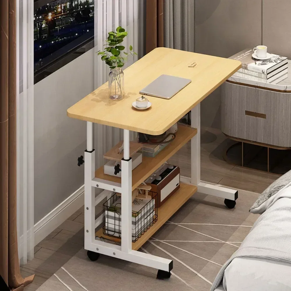 Simple Adjustable Laptop Desk with Wheels MODERN FURNITURES Simple Adjustable Laptop Desk with Wheels MODERN FURNITURES