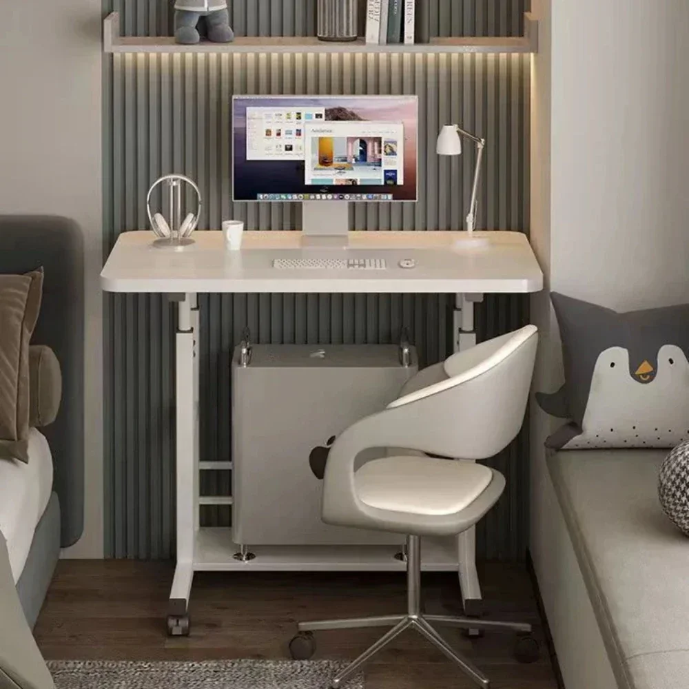 Simple Adjustable Laptop Desk with Wheels MODERN FURNITURES Simple Adjustable Laptop Desk with Wheels MODERN FURNITURES