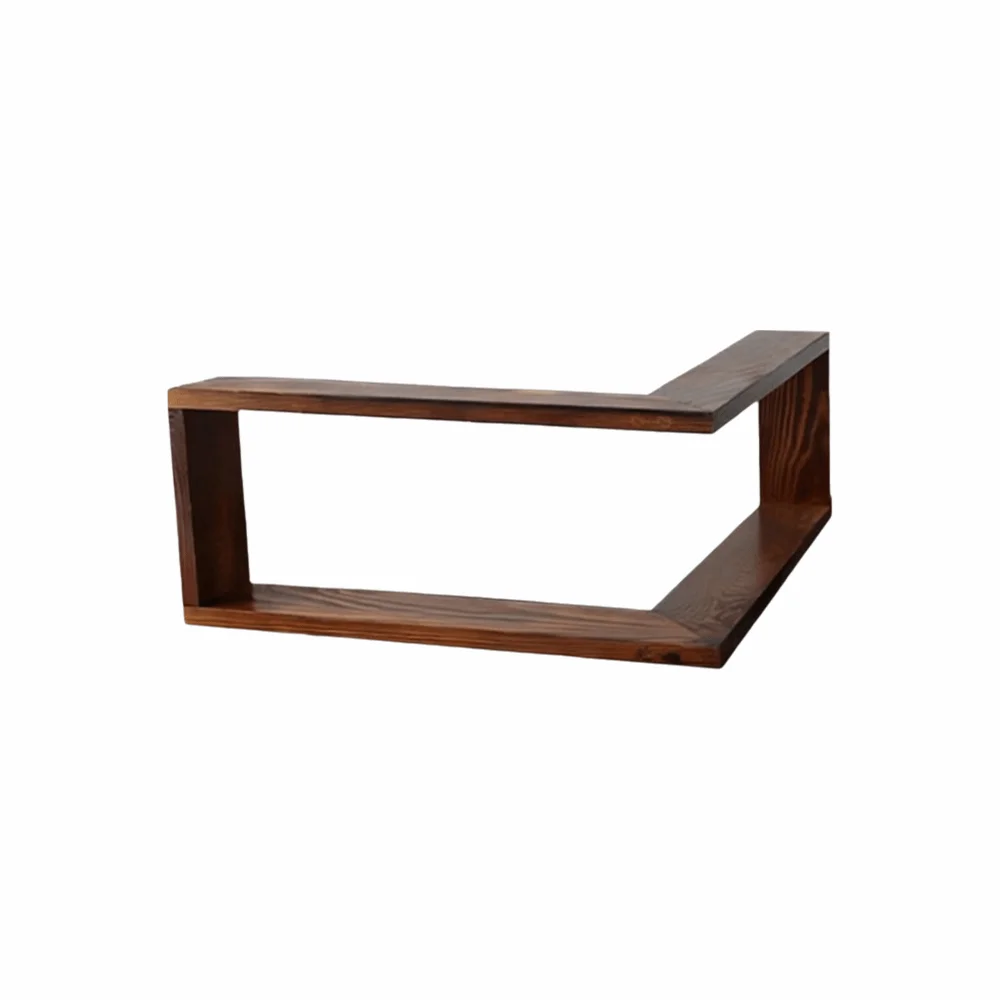 Space Saving 90 Degree Corner Wall Shelf