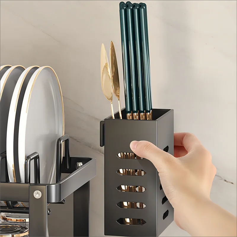 Stainless Steel Dish Drying Rack Adjustable Kitchen Plates Organizer with Drainboard Over Sink Plate Drainer Storage Organizer Stainless Steel Dish Drying Rack Adjustable Kitchen Plates Organizer with Drainboard Over Sink Plate Drainer Storage Organizer