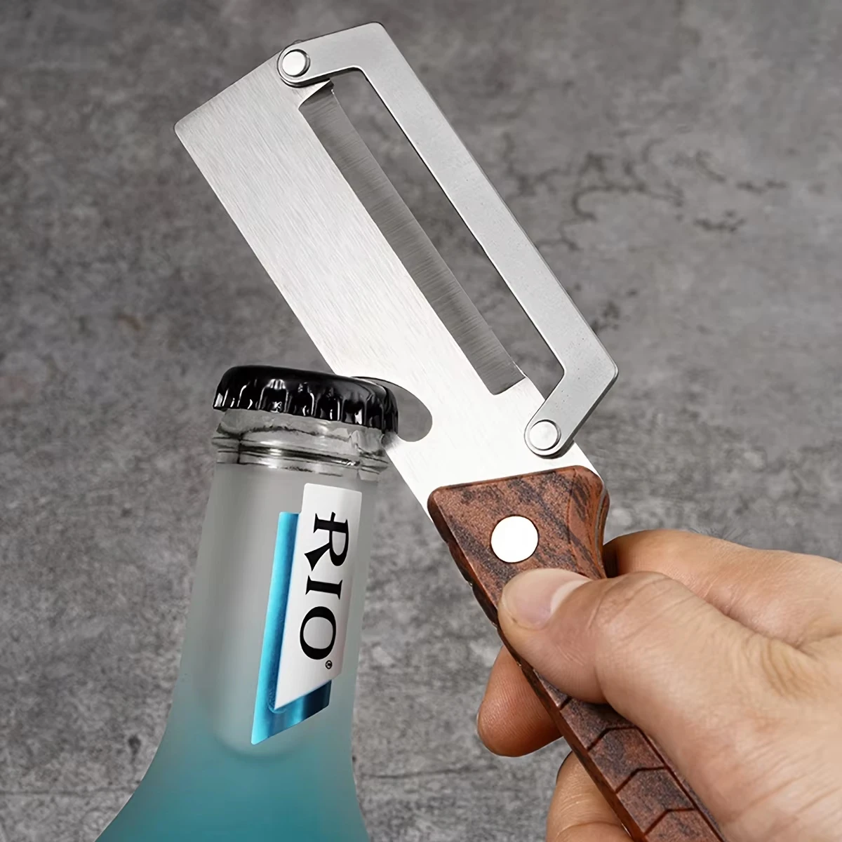 Stainless Steel Peeler with Wooden Handle for Peeling Slicing Fruits Vegetables Stainless Steel Peeler with Wooden Handle for Peeling Slicing Fruits Vegetables