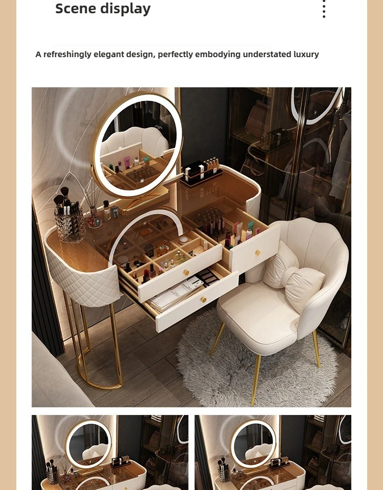 Tempered Glass Dressing Table