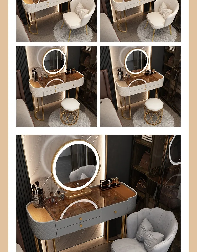 Tempered Glass Dressing Table