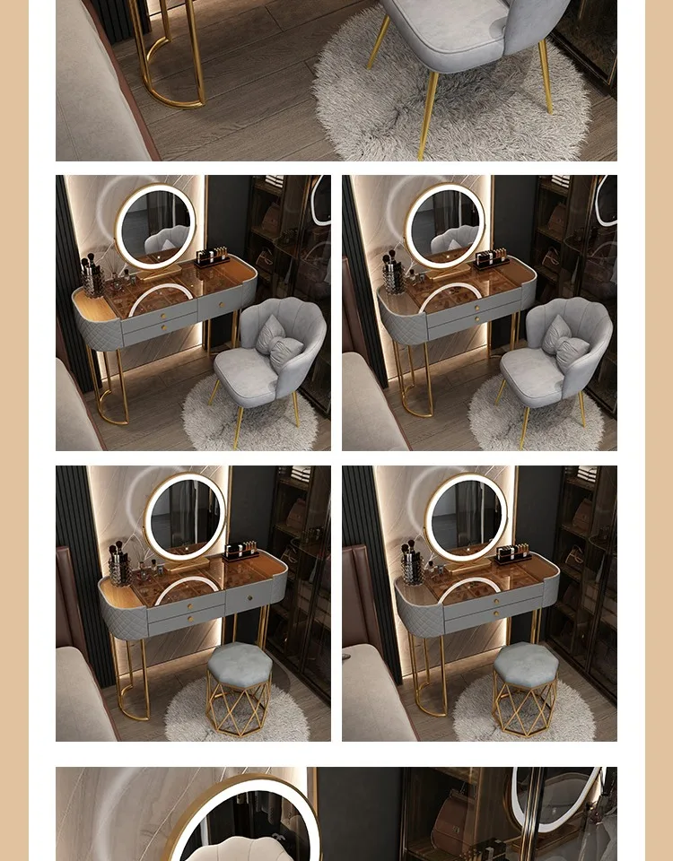 Tempered Glass Dressing Table