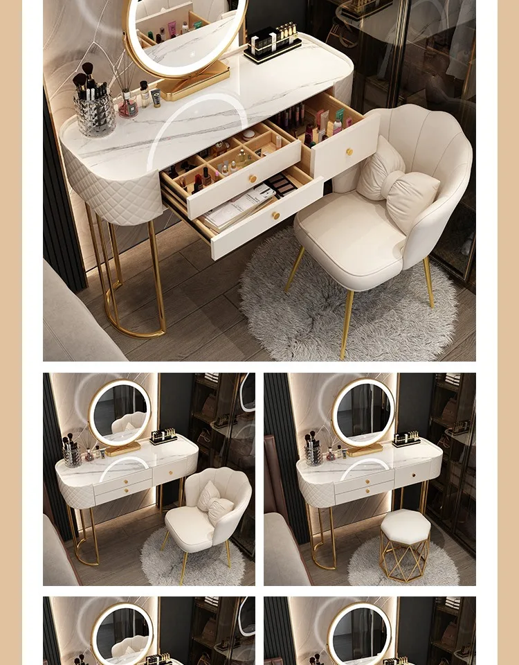 Tempered Glass Dressing Table