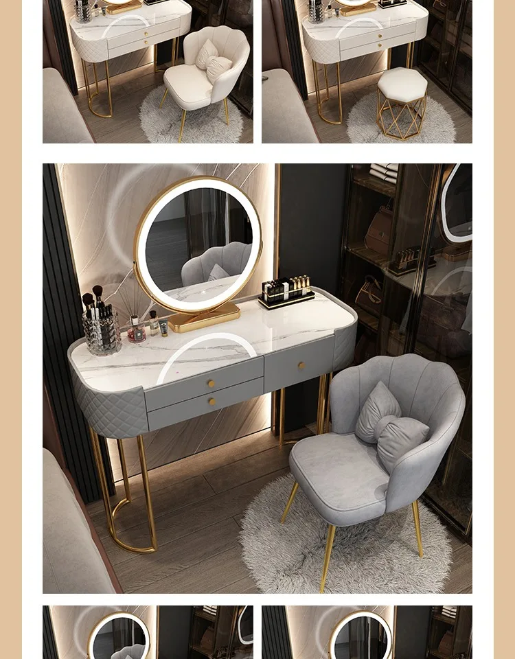 Tempered Glass Dressing Table