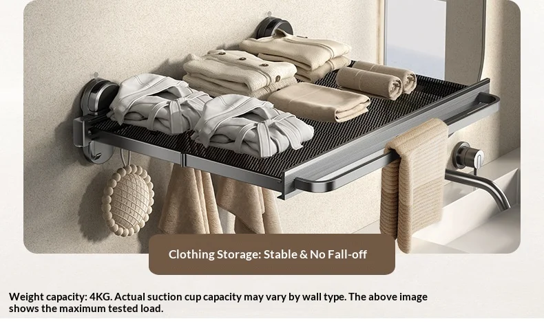 Towel Rack No Drilling Bathroom Towel Bar