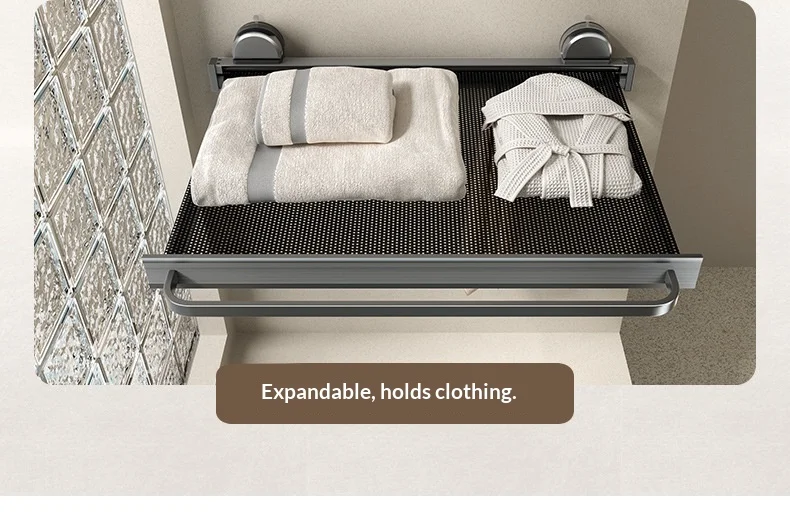 Towel Rack No Drilling Bathroom Towel Bar