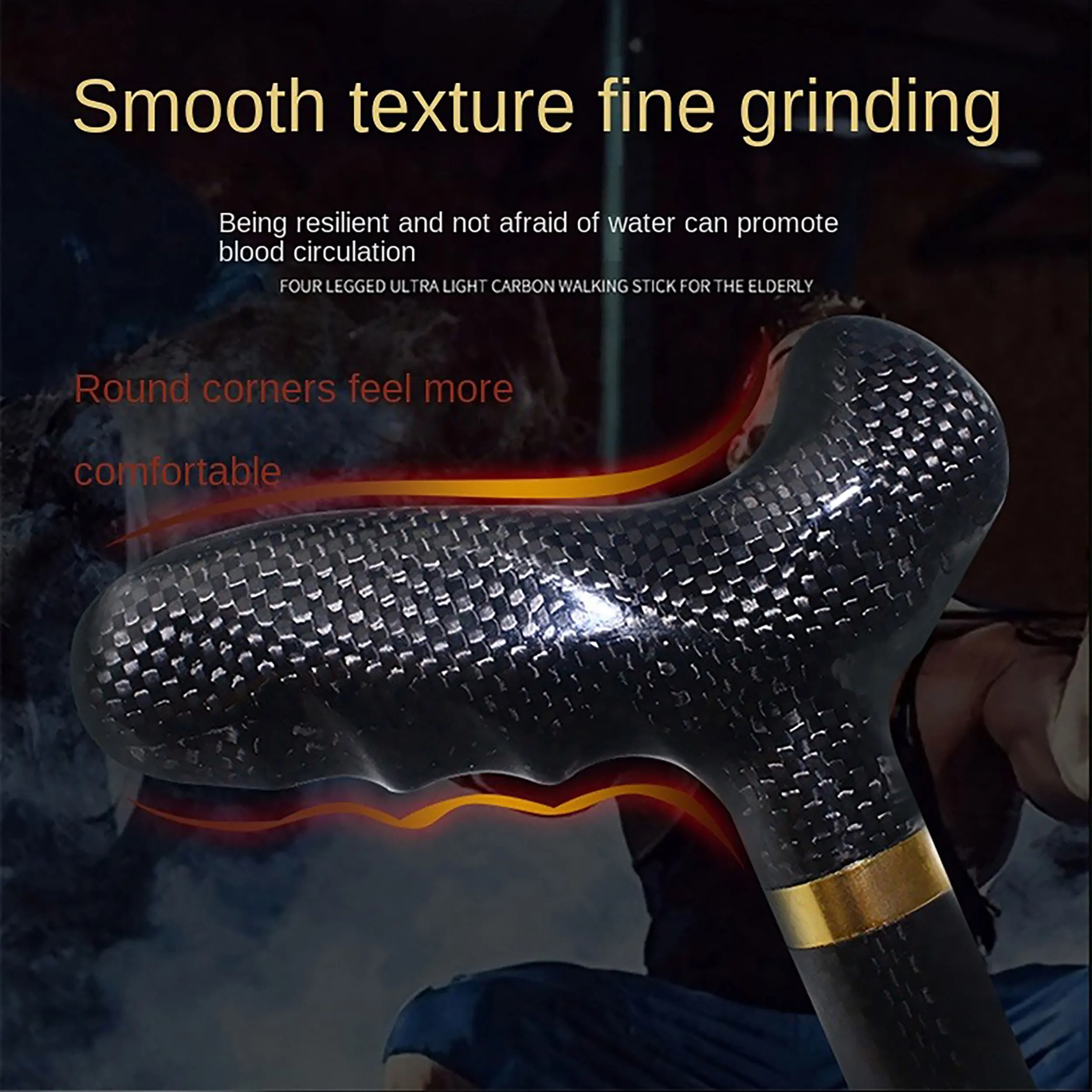 Ultra-light carbon fiber telescopic cane