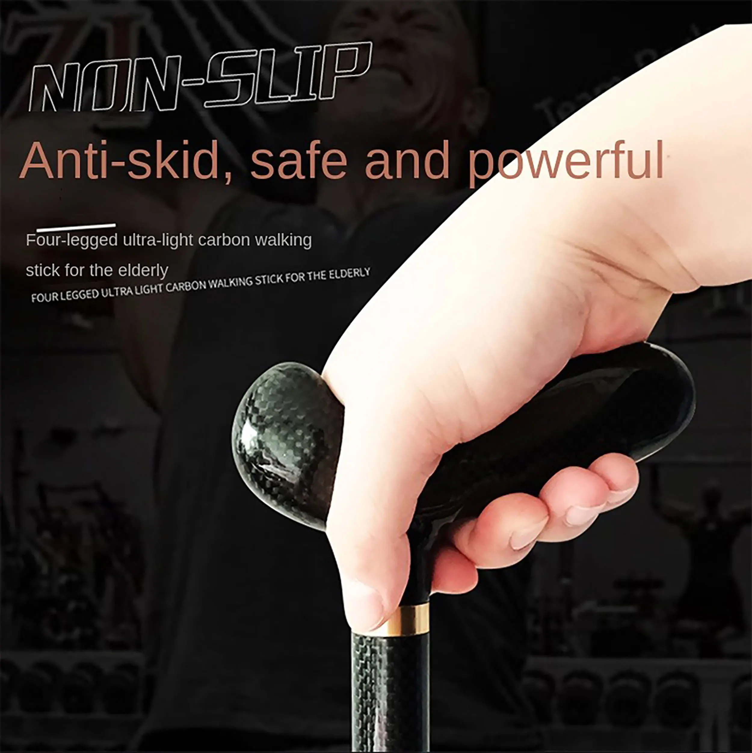 Ultra-light carbon fiber telescopic cane