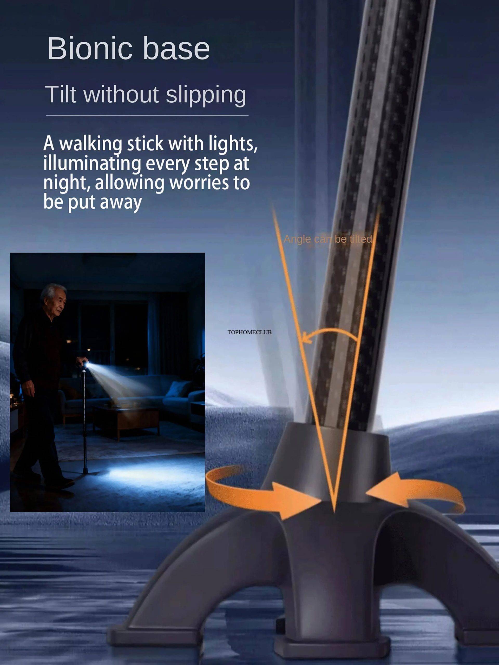 Ultra-light carbon fiber telescopic cane