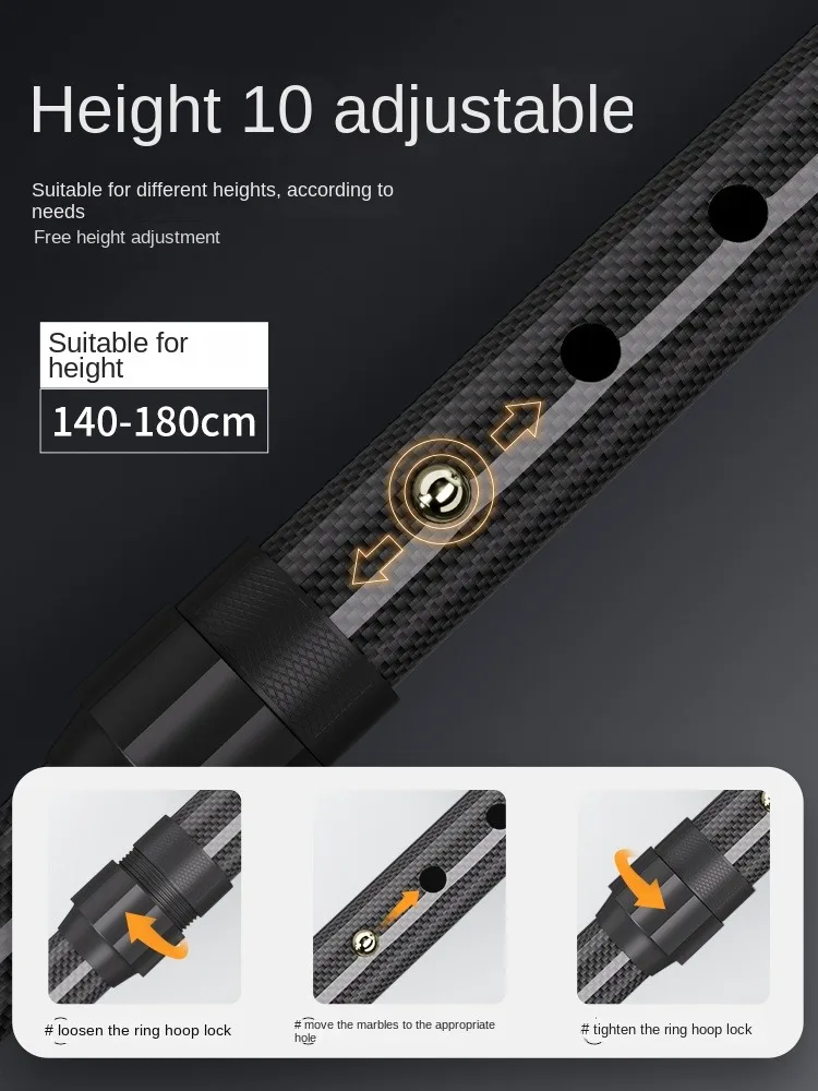 Ultra-light carbon fiber telescopic cane HOME CARE Ultra-light carbon fiber telescopic cane HOME CARE