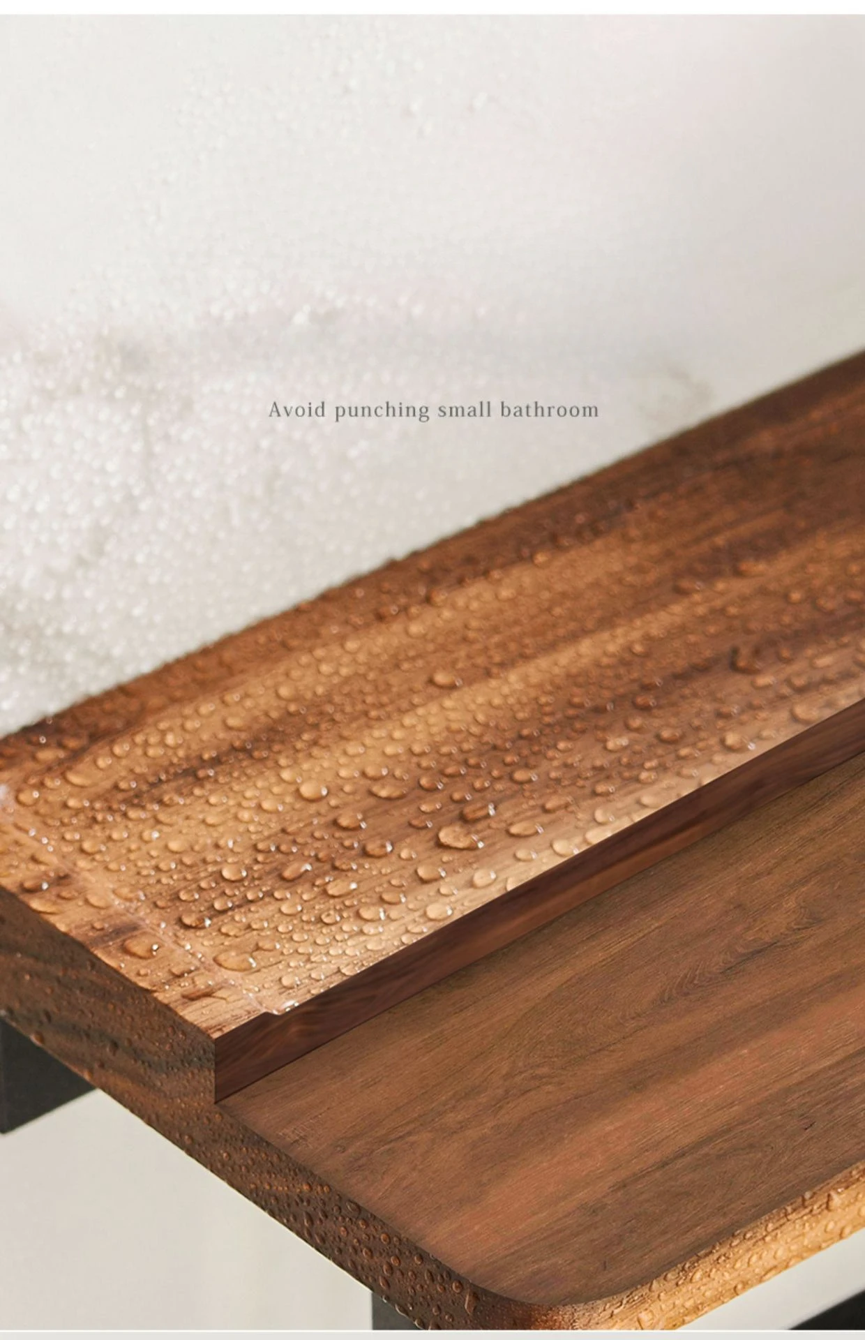 Walnut towel rack no punch bathroom shelf toilet wall mounted washroom storage organizer bath towel holder bathroom accessories Walnut towel rack no punch bathroom shelf toilet wall mounted washroom storage organizer bath towel holder bathroom accessories