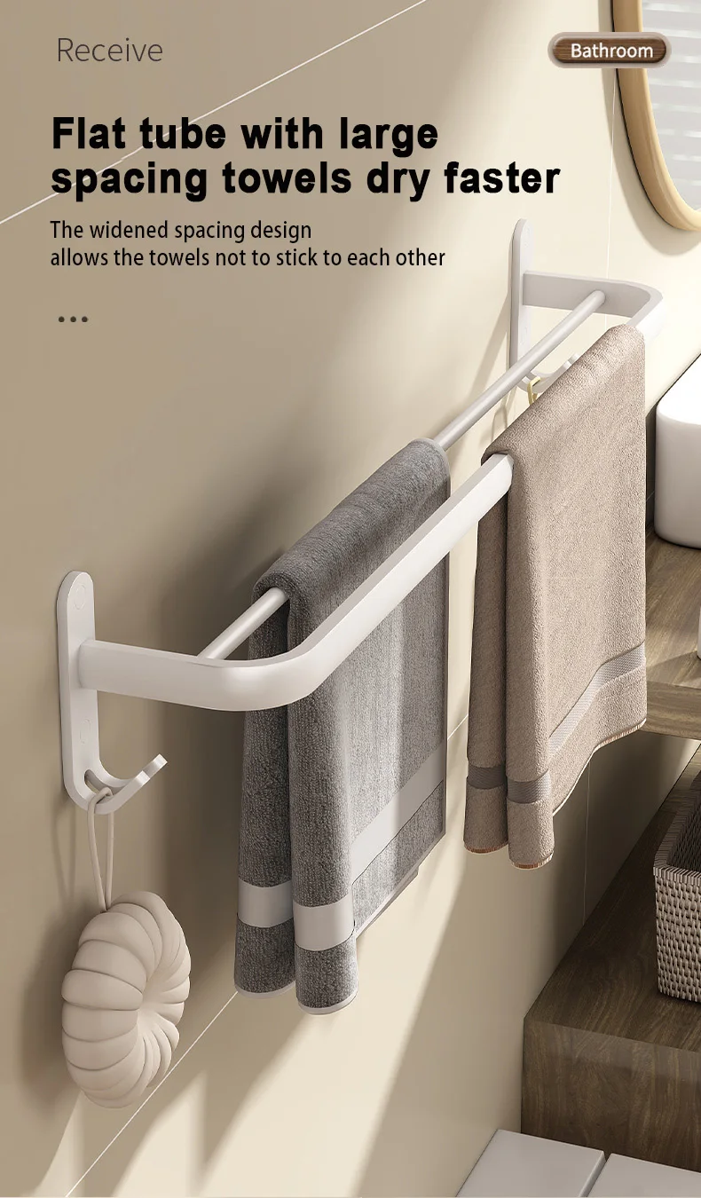 White Towel Rack Foldable White Towel Rack Foldable
