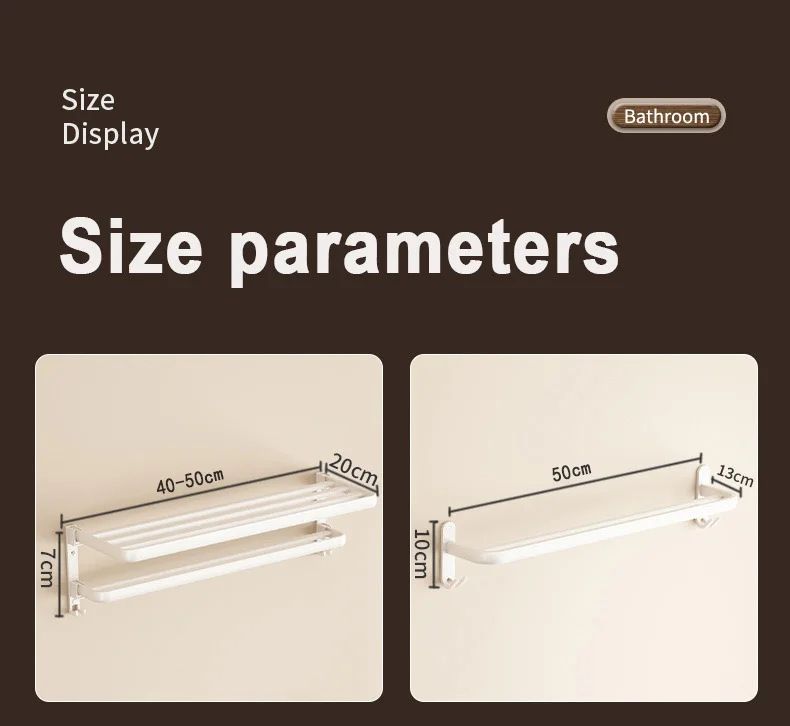 White Towel Rack Foldable White Towel Rack Foldable