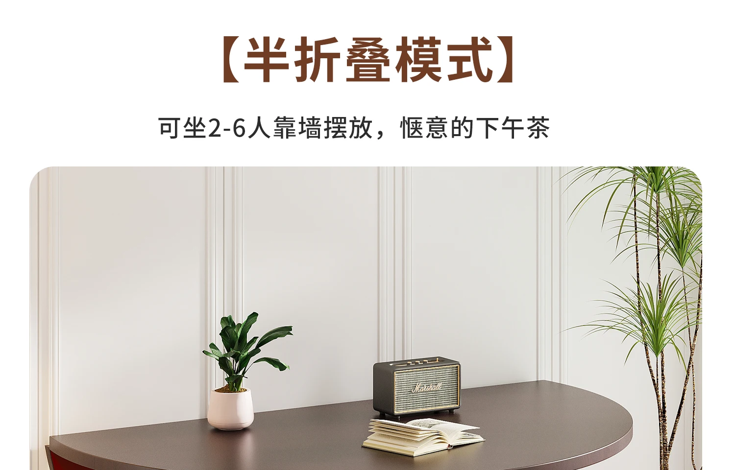 100/120cm Round Dining Table With Turntable For Home Living Room Portable Foldable And Storage Table For Kitchen And Restaurant