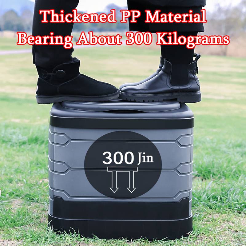 Folding Toilet Portable Car Toilet Big Toilet Bathroom Outdoor Toilets Self-driving Emergency Camping Toilets Baby Adult Elderly