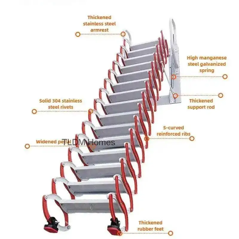 Ladder Invisible Folding Multifunctional MODERN FURNITURES Ladder Invisible Folding Multifunctional MODERN FURNITURES