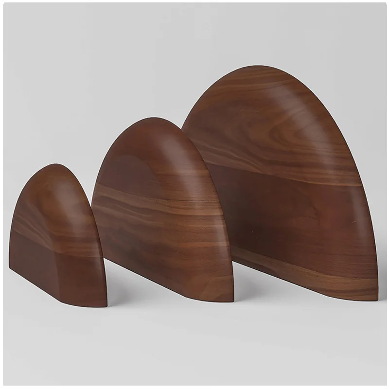 Solid Wooden Semicircle Wall Shelves BATHROOM SHELVES Solid Wooden Semicircle Wall Shelves Background Entryway Decorative Floating Organization Storage Holders Bedroom Kitchen Racks