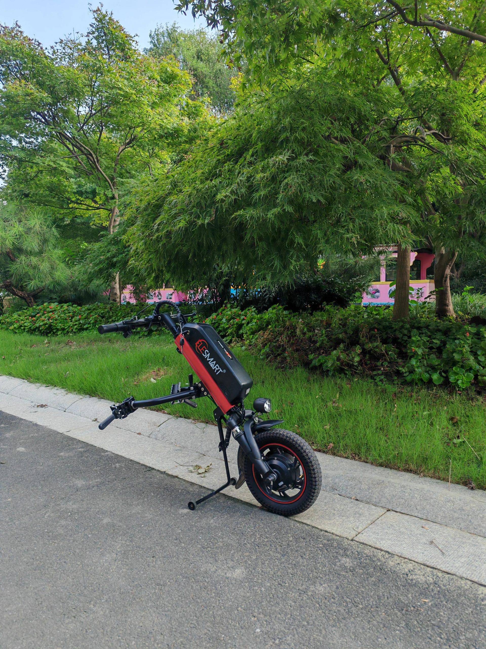 A5 36v 500w 12 Inch Electric Wheelchair Handbike Power Assist with 10.4ah/12.8ah/16ah Lithium Battery